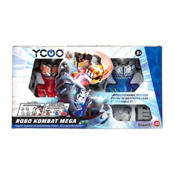 (*Banged Box) AS Silverlit: Ycoo - Robo Kombat Mega Fist Battling Robots (2-Pack) (7530-88068)