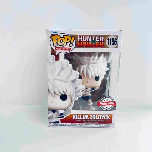 (*Banged Box) Funko Pop! Animation Hunter x hunter- Killua Zoldyck (with Yo-Yo) (Special Edition) #1156 Vinyl Figure - Image 2