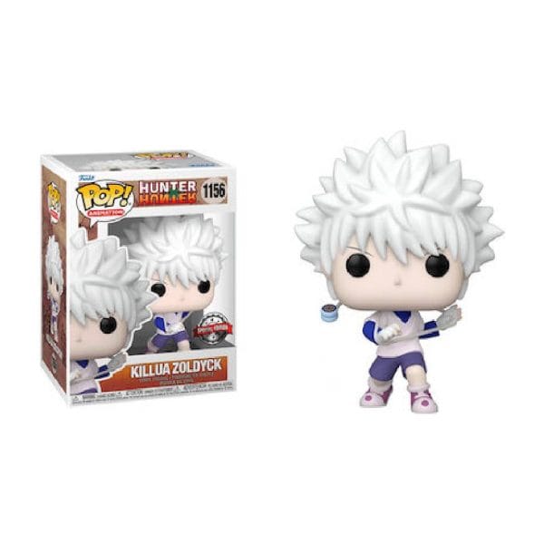 (*Banged Box) Funko Pop! Animation Hunter x hunter- Killua Zoldyck (with Yo-Yo) (Special Edition) #1156 Vinyl Figure