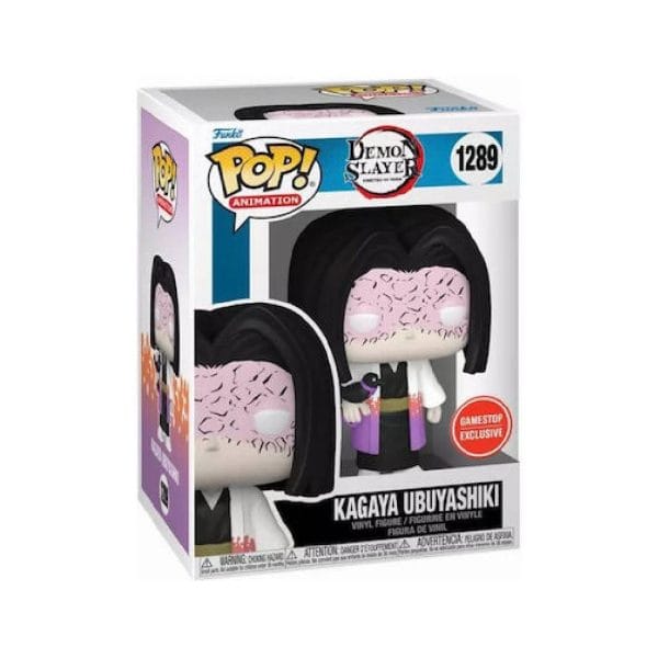 (*Banged Box) Funko Pop! Animation: Demon Slayer Kimetsu No Yaiba S2 - Kagaya Ubuyashiki (Gamestop Exclusive) #1289 Vinyl Figure