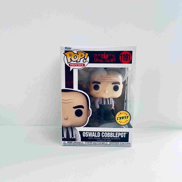 (*Banged Box) Funko Pop! Movies: The Batman - Oswald Cobblepot* #1191 Vinyl Figure Chase - Image 2