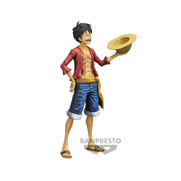 (*Banged Box) Banpresto Grandista Nero Manga Dimensions: One Piece - Monkey D. Luffy Statue (28cm) (18645)