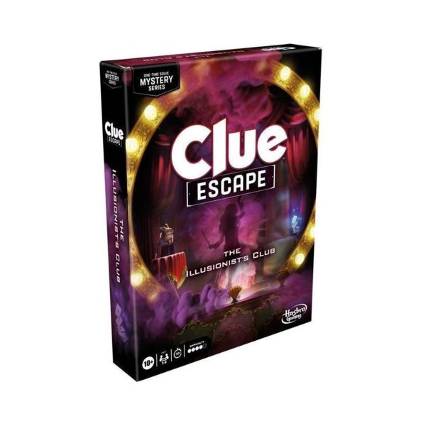 Hasbro Cluedo: Escape - The Illusionist's Club Board Game (Greek Language) (F8817)