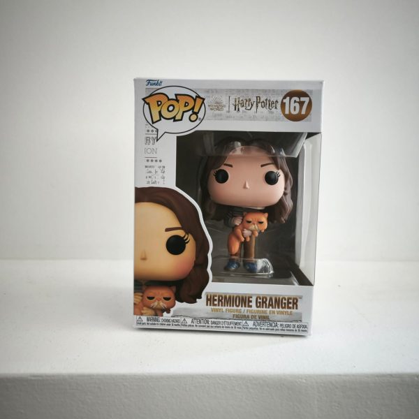 Funko Pop! &Buddy_ Harry Potter Prisoner of Azkaban - Hermione Granger with Crookshanks #167 Vinyl Figure